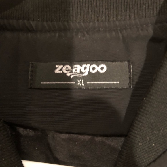 Black Bomber Jacket - Picture 5 of 5